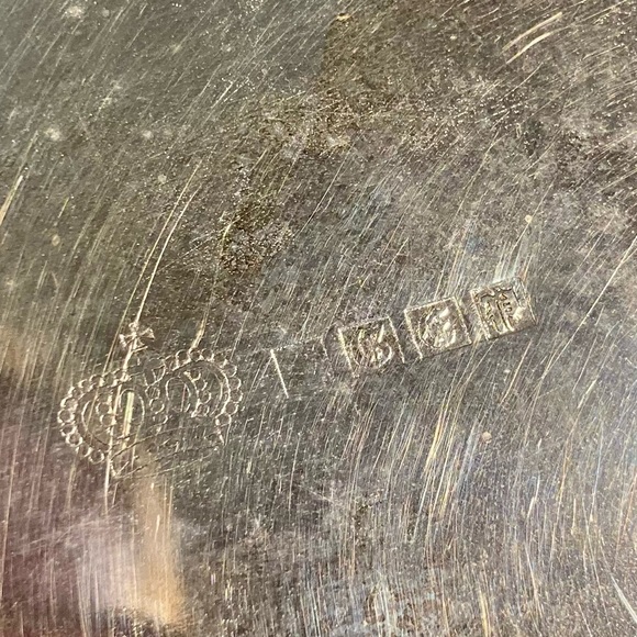 Vintage Pair Sol Goldfeder George III Sheffield Silver Plated Candelabra 19" - Picture 9 of 16